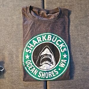 Ocean Shores WA Sharkbucks shirt